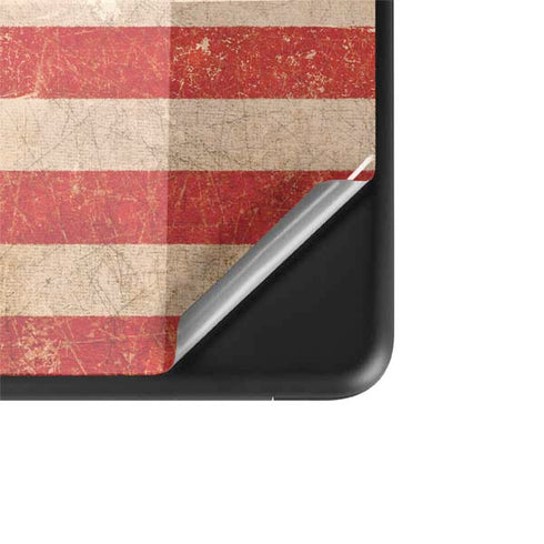 Distressed American Flag Google Pixelbook Go Skin